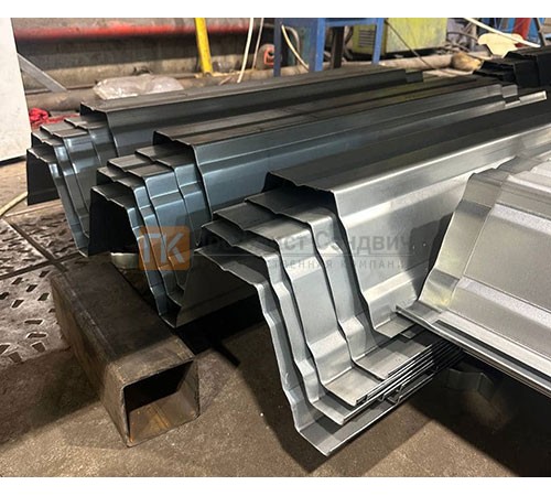 Профнастил Н153-840 Оцинкованный-1.0