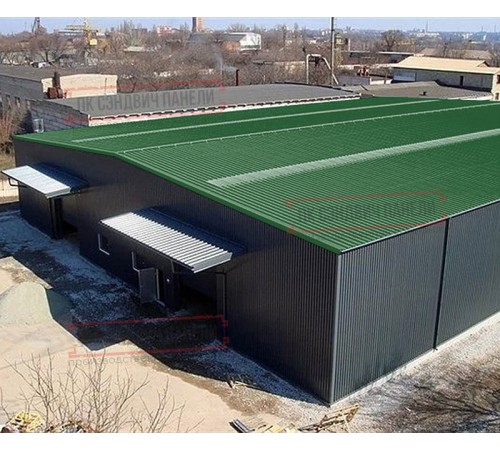 Профлист Н200-840 Полиэстер RAL-6002-0.7