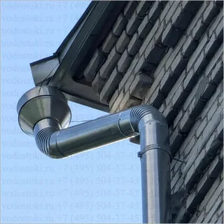 Оцинкованная водосточная система