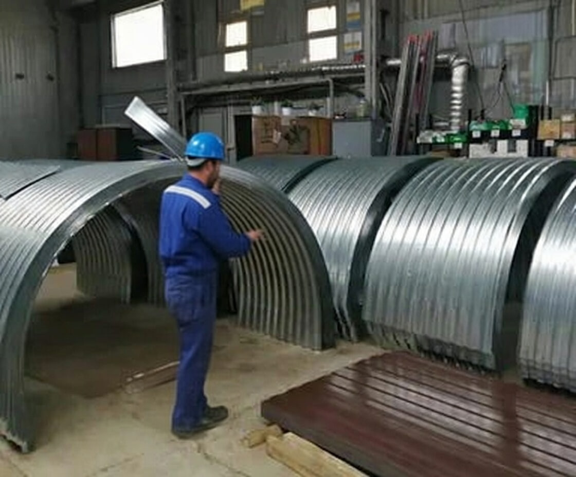 Профнастил: монтаж и узлы