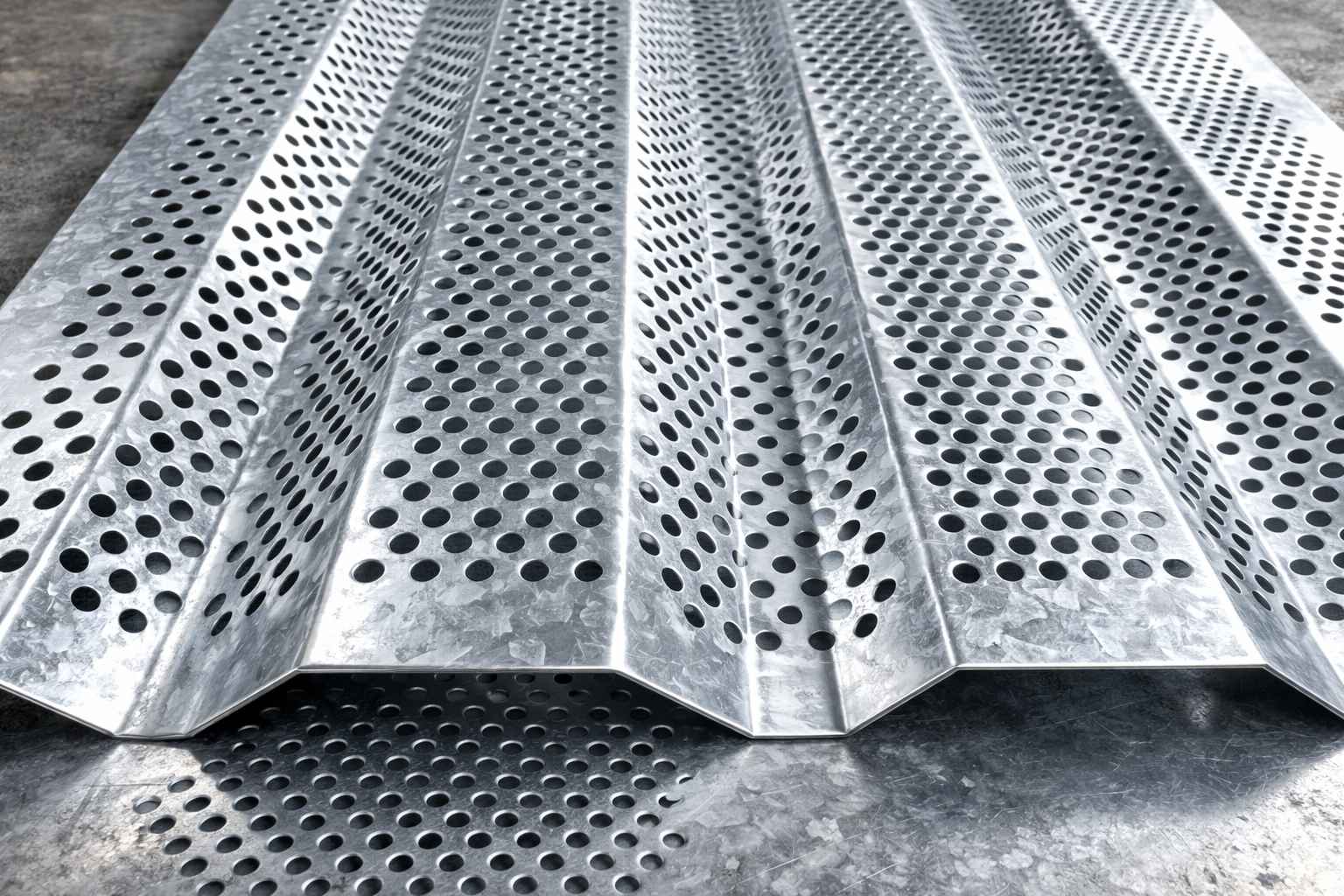 Перфорированный профнастил Т-35 оцинкованный стандартный