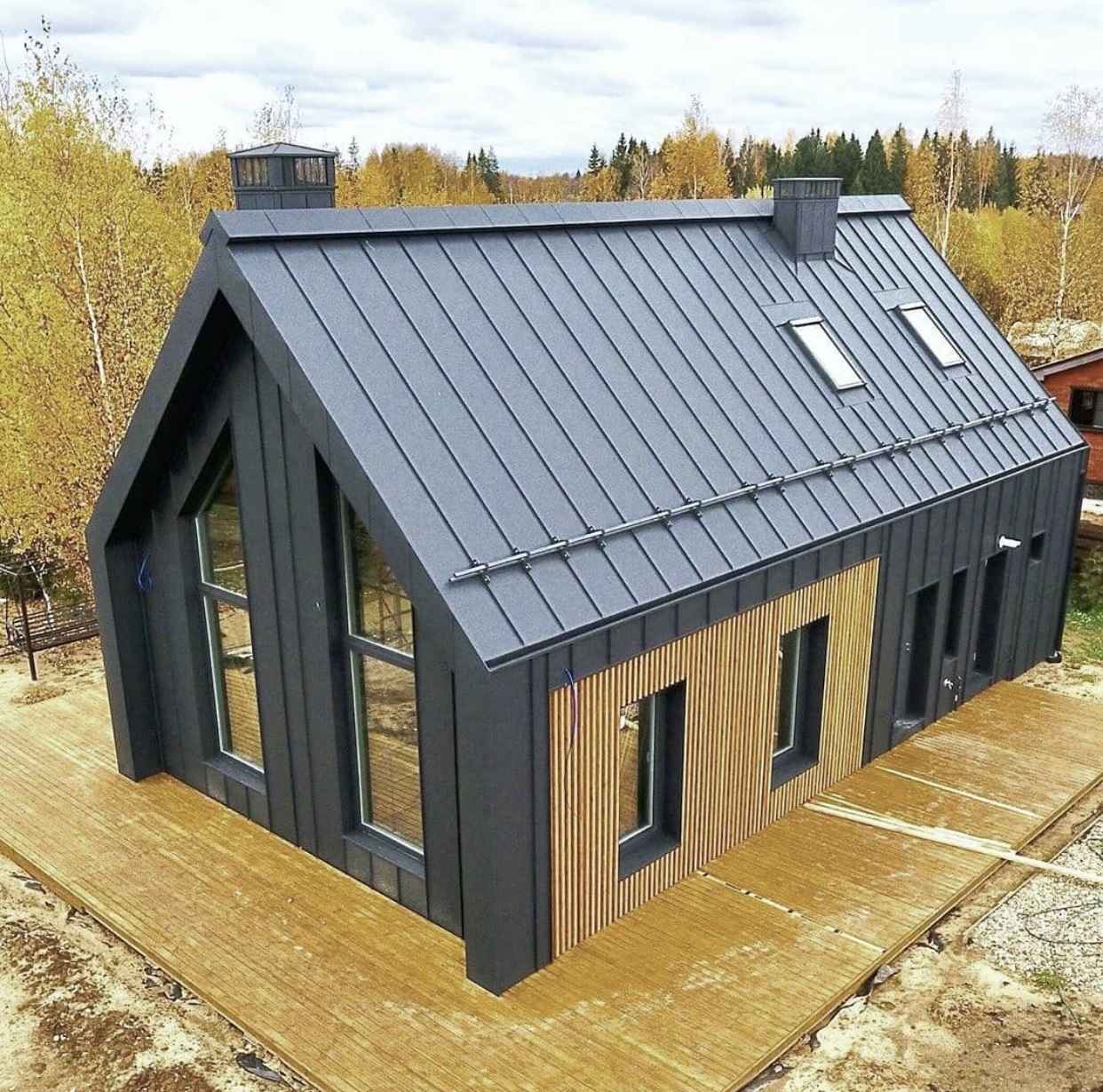 Фальцевая кровля для частных домов