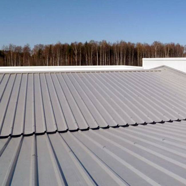 Кровельные сэндвич-панели 50 мм — пример