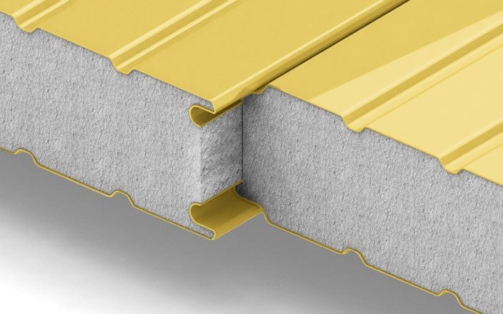 Сэндвич-панели с пенополистиролом