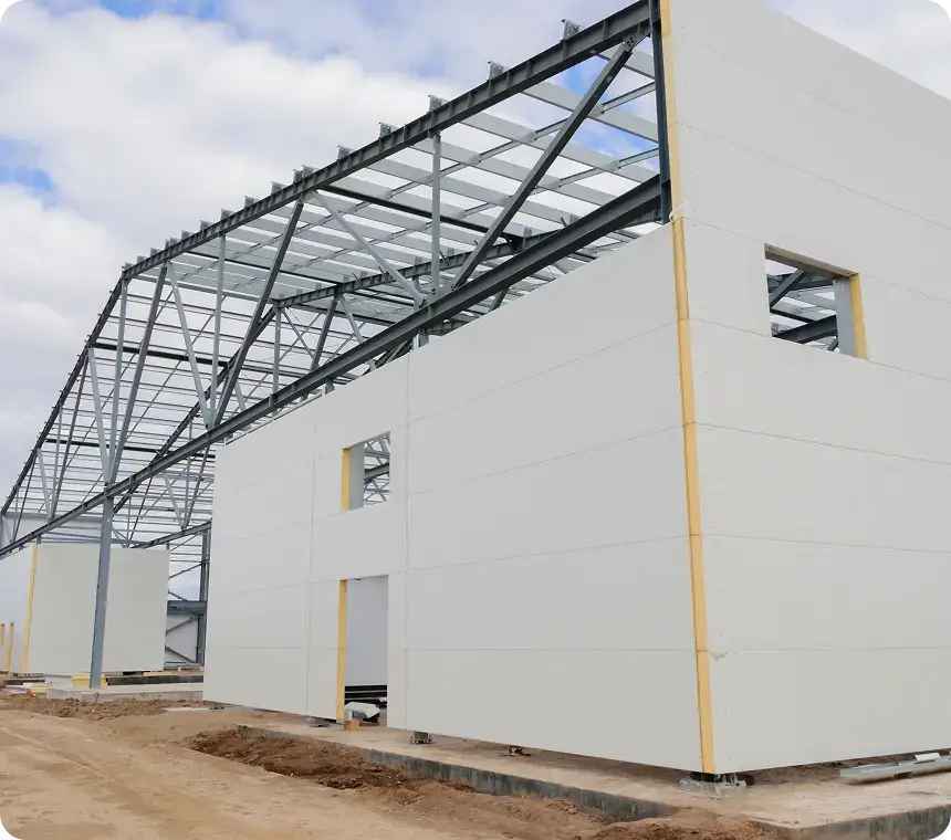 Сэндвич-панели: производство