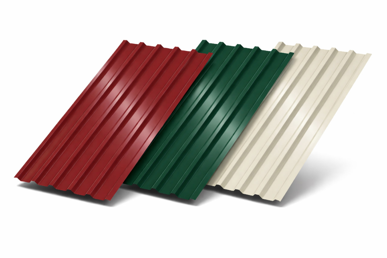 Профнастил С44: пример применения