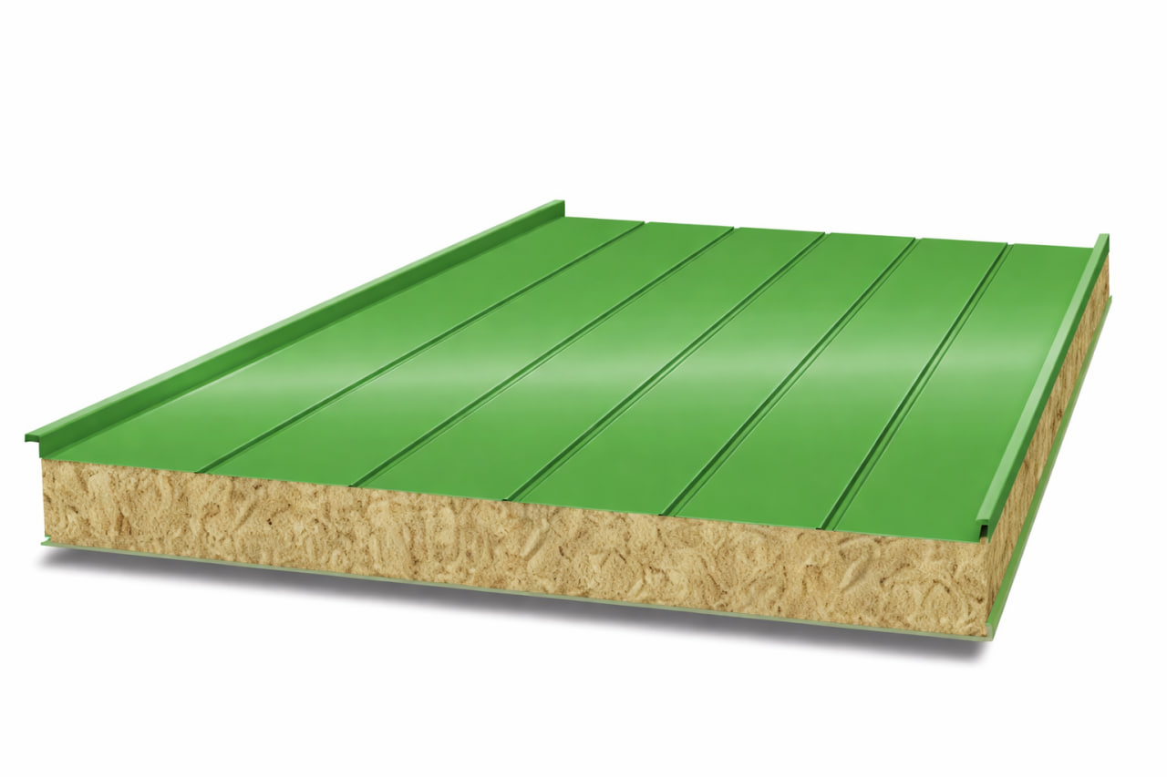 Сэндвич-панели шириной 1150 мм полиэстер — пример