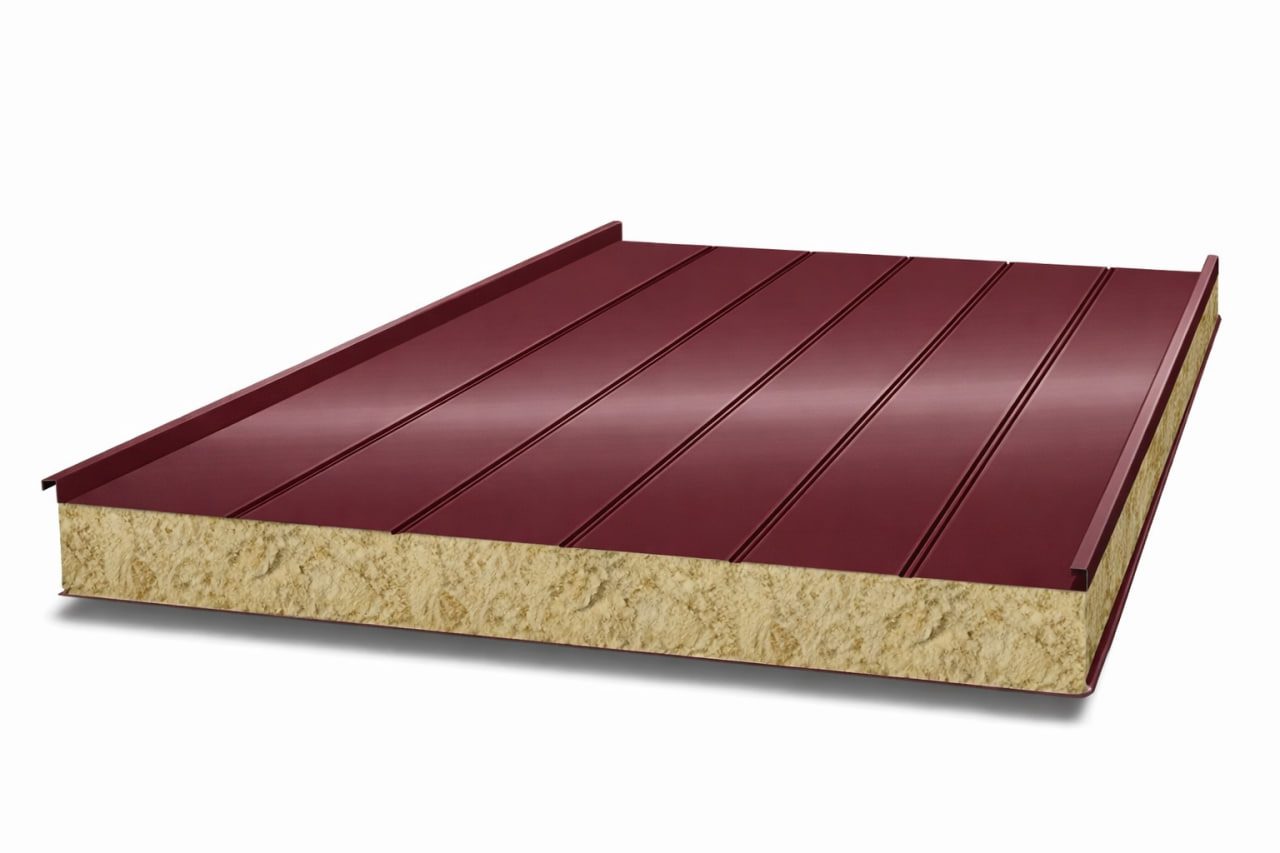 Сэндвич-панели шириной 1050 мм полиэстер — пример