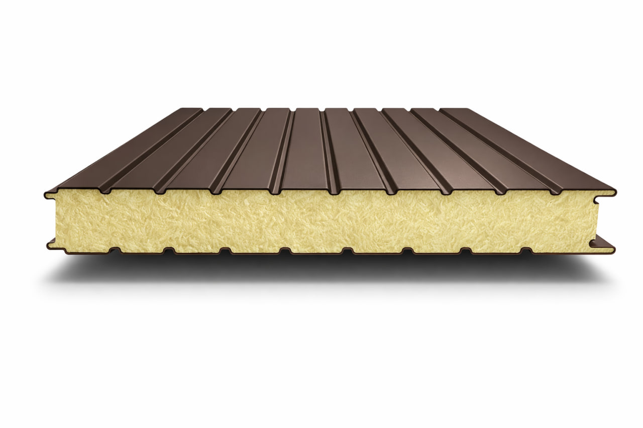 Стеновые сэндвич-панели 300 мм с PUR