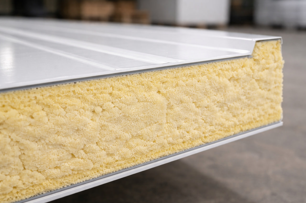 Пример холодильной камеры из PUR сэндвич-панелей