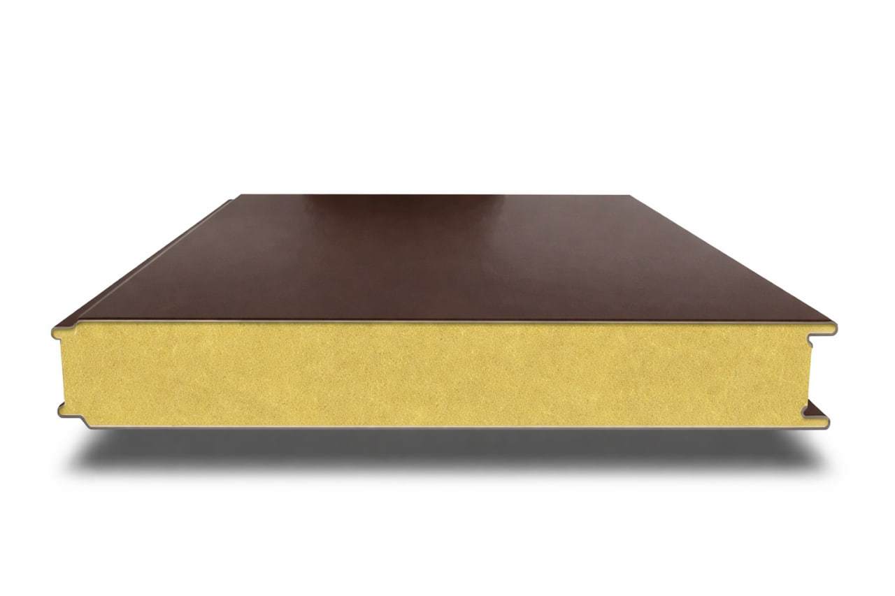 Гладкая сэндвич-панель PIR 50 мм