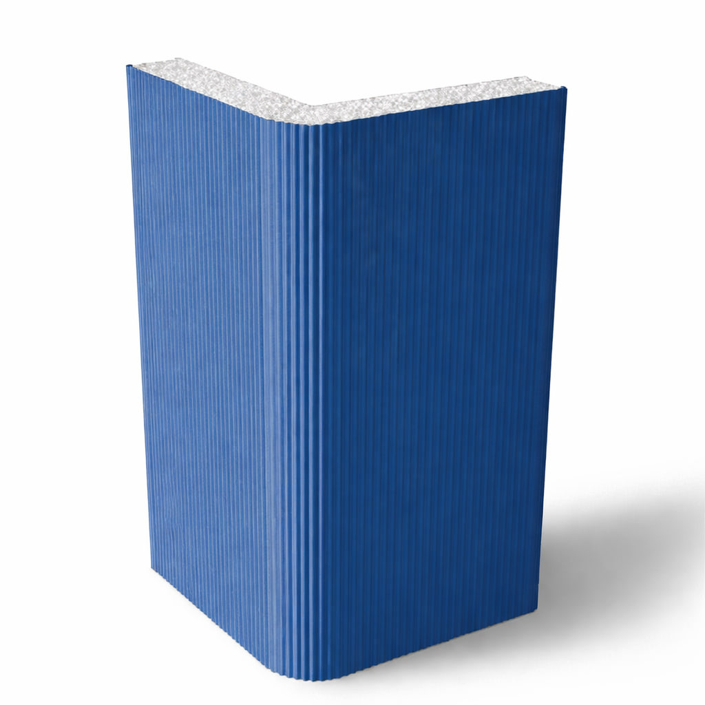 Вертикальная угловая сэндвич-панель ППС — 10 мм, RAL5005