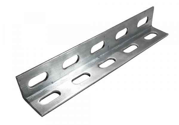 L-образный профиль перфорированный 60x40x2500 1.5 мм