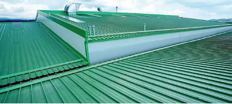 Кровельные сэндвич-панели 120 мм — объект 1