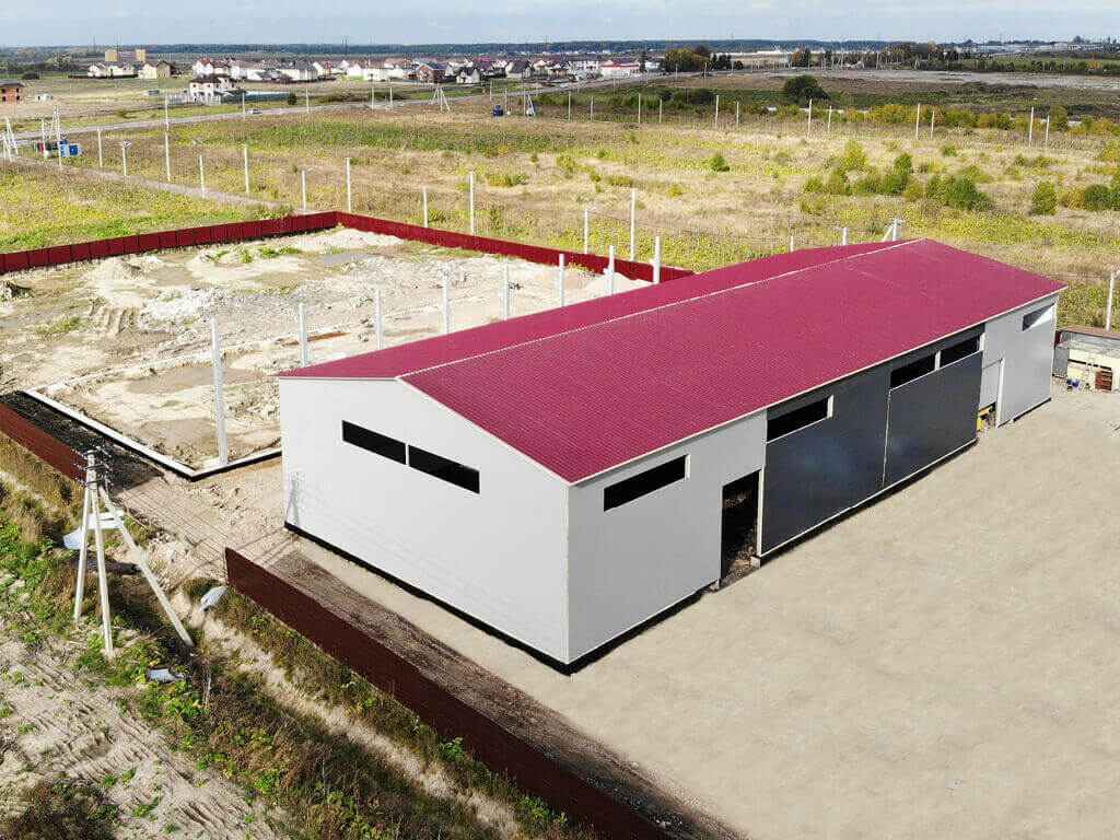 Сэндвич-панели для коммерческих объектов — объект 3