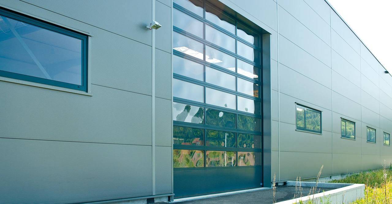 Стеновые сэндвич-панели 80 мм — объект 1